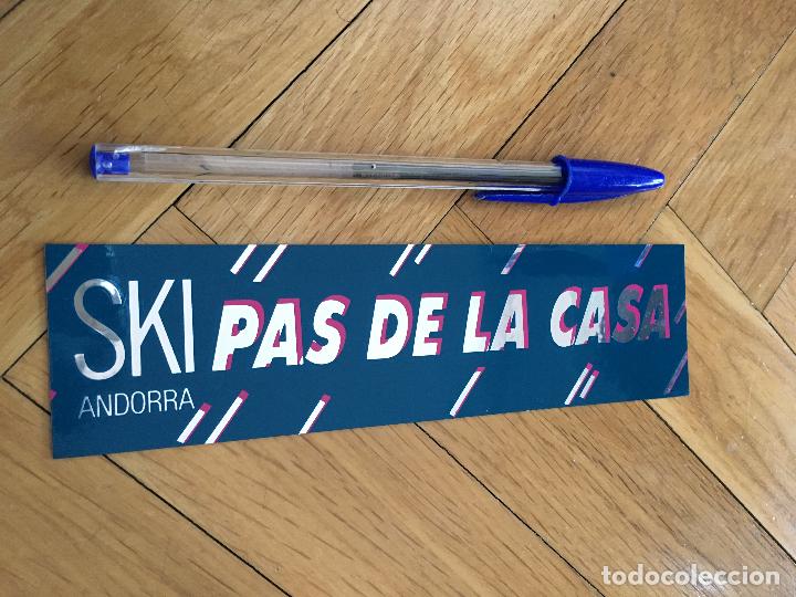 Pegatinas de colecci&oacute;n: P419 ANTIGUA PEGATINA ADHESIVO TURISMO SKI PAS DE LA CASA ANDORRA