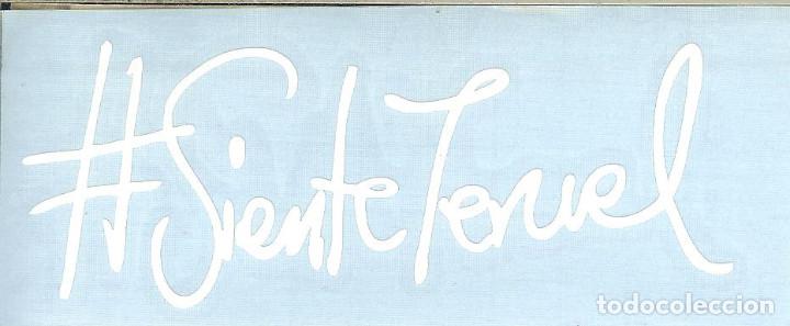 PEGATINA - SIENTE TERUEL