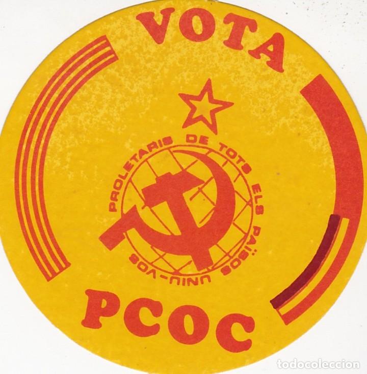 Sammlung von Aufklebern: Pegatina, pegatinas, adhesivo.. pcoc elecciones catalanas 1980