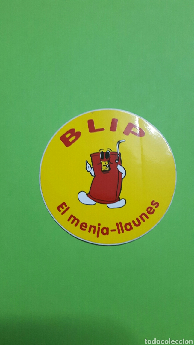 Pegatinas de colecci&oacute;n: pegatina adhesivo blip