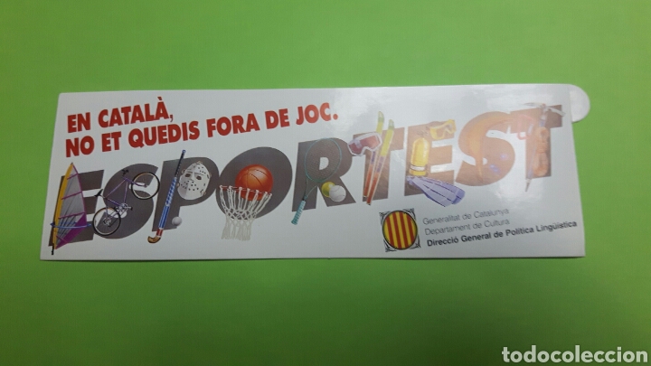 Pegatinas de colecci&oacute;n: PEGATINA ADHESIVO ESPORTEST