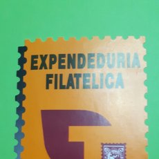 Pegatinas de colección: ADHESIVO / PEGATINA - EXPENDEDURIA FILATELICA - TABACALERA