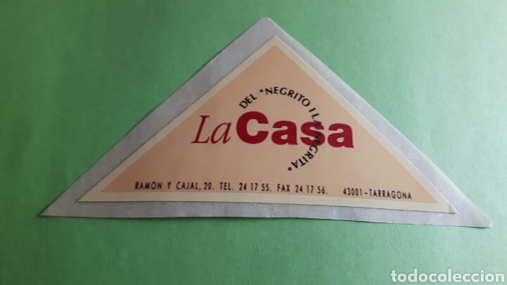Pegatinas de colecci&oacute;n: PEGATINA ADHESIVO LA CASA