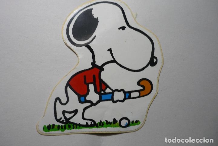 Pegatinas de colecci&oacute;n: pegatina snoopy