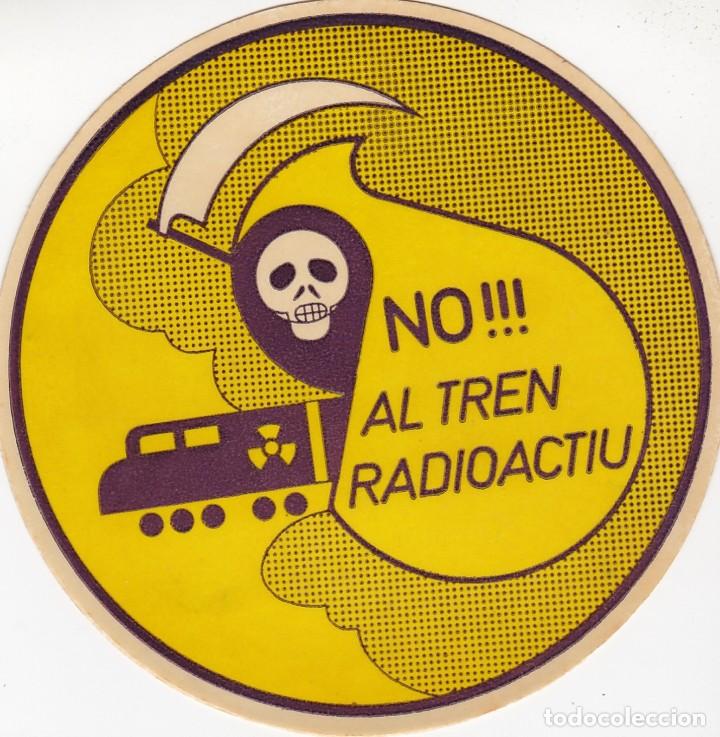 Pegatinas de colecci&oacute;n: Pegatina, pegatinas, adhesivo, adhesivos. ANTINUCLEAR HACIA 1980