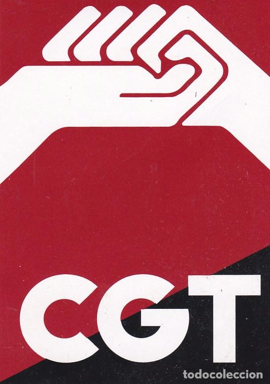 Pegatinas de colecci&oacute;n: PEGATINA SINDICAL. CGT - Foto 1