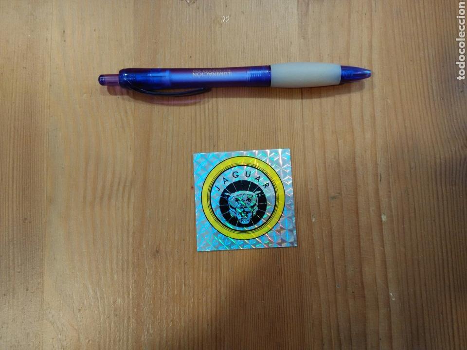 Pegatinas de colecci&oacute;n: PEGATINA METALIZADA JAGUAR COCHES