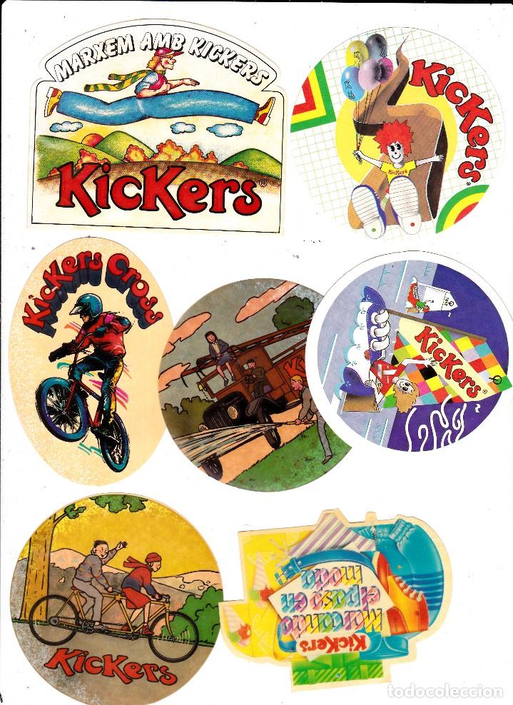 Pegatinas de colecci&oacute;n: LOTE  PEGATINAS KICKERS - Foto 1