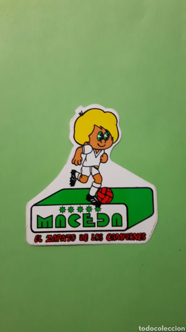 Pegatinas de colecci&oacute;n: PEGATINA ADHESIVO MNCEDN  EL ZAPATO DE LOS CAMPEONES