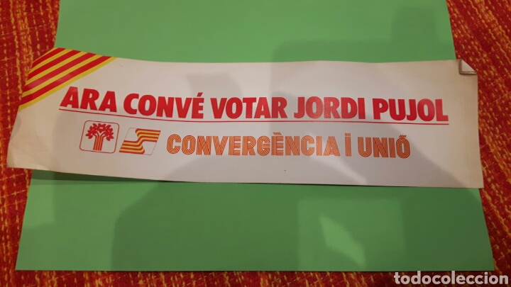 Pegatinas de colecci&oacute;n: PEGATINA ADHESIVO ARA CONV&Eacute; VOTAR JORDI PUJOL, POLITICA, CONVERG&Eacute;NCIA I UNI&Oacute;