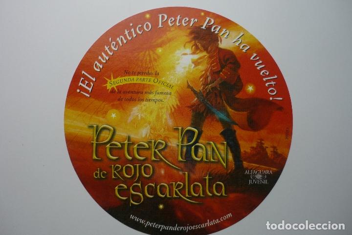 Pegatinas de colecci&oacute;n: pegatina  peter pan de rojo escarlata