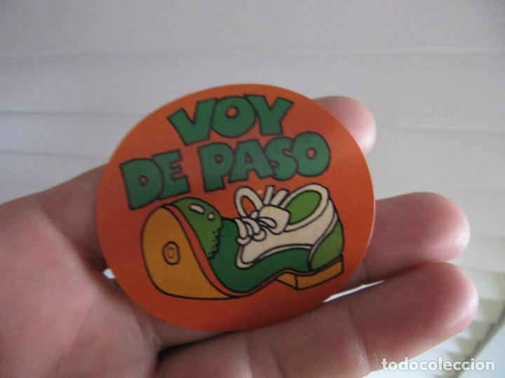 Pegatinas de colecci&oacute;n: VOY DE PASO-LA OCA OLA - Foto 1