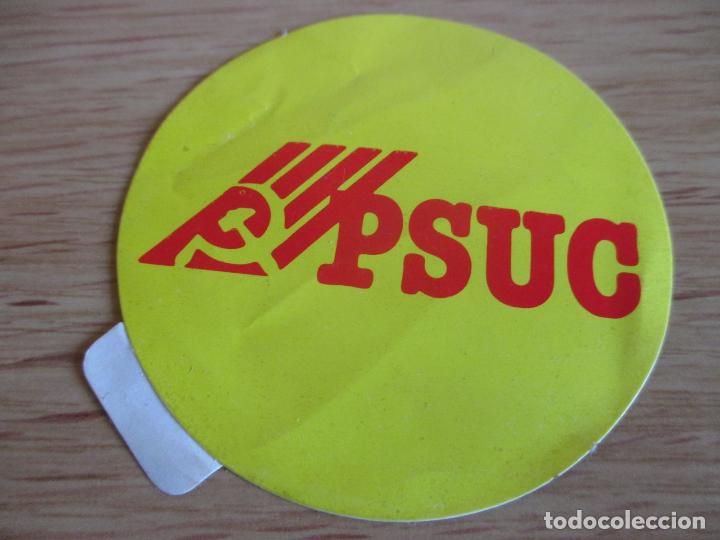 Pegatinas de colecci&oacute;n: Catalu&ntilde;a. PSUC, Partido Comunista Transici&oacute;n, a&ntilde;os 80