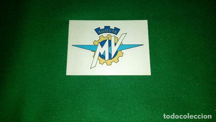 Pegatinas de colecci&oacute;n: ANTIGUA PEGATINA ESCUDO &laquo;AGUSTA&raquo;