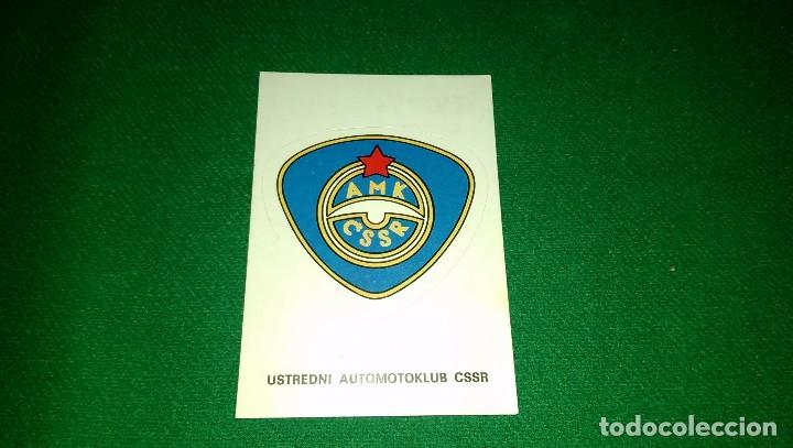 Pegatinas de colecci&oacute;n: ANTIGUA PEGATINA ESCUDO&laquo;AMK&raquo;