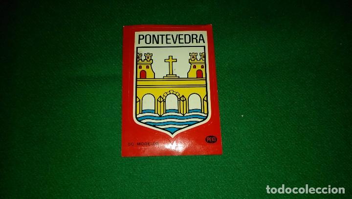 Pegatinas de colecci&oacute;n: ANTIGUA PEGATINA ESCUDO PONTEVEDRA