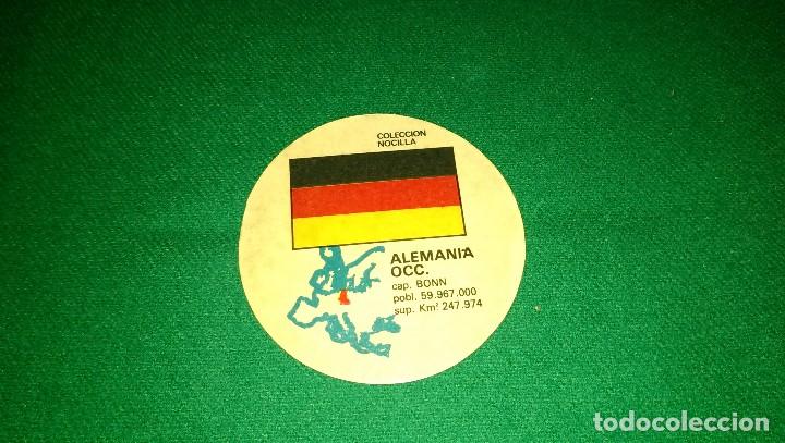 Pegatinas de colecci&oacute;n: ANTIGUA PEGATINA &laquo;NOCILLA&raquo; BANDERA ALEMANIA