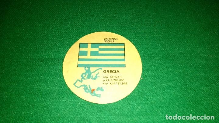 Pegatinas de colecci&oacute;n: ANTIGUA PEGATINA &laquo;NOCILLA&raquo; BANDERA GRECIA