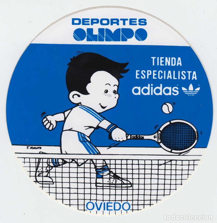 Pegatinas de colecci&oacute;n: Pegatina Deportes olimpo Oviedo Asturias Adidas tenis