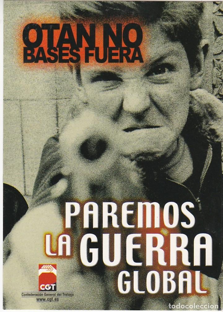 Autocollants de collection: Pegatina, pegatinas, adhesivo, ADHESIVOS. CGT CONTRA GUERRA IRAK 2003