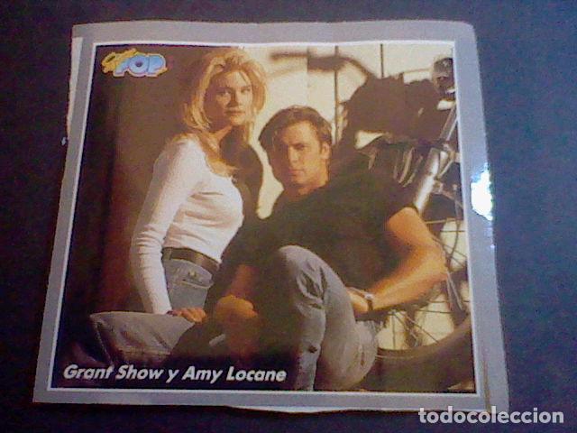 Pegatinas de colecci&oacute;n: PEGATINA GRANT SHOW AMY LOCANE  REVISTA SUPER POP