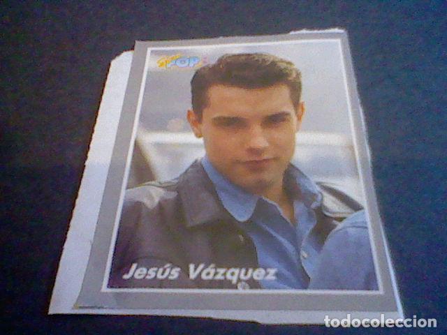 Pegatinas de colecci&oacute;n: PEGATINA JESUS VAZQUEZ  REVISTA SUPER POP