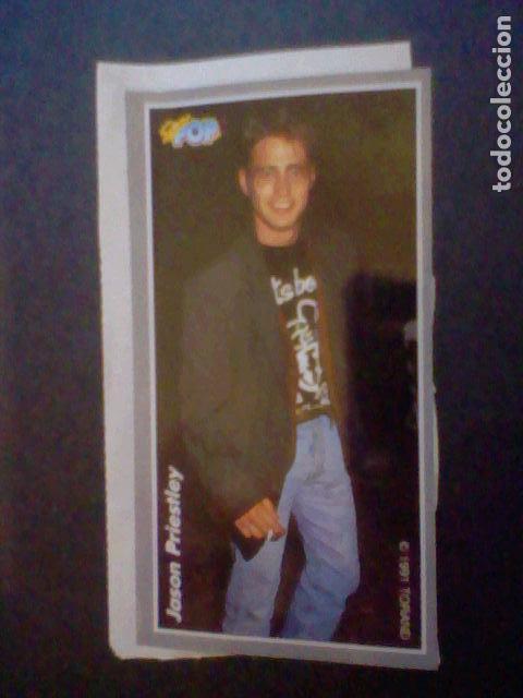 Pegatinas de colecci&oacute;n: PEGATINA JASON PRIESTLEY REVISTA SUPER POP