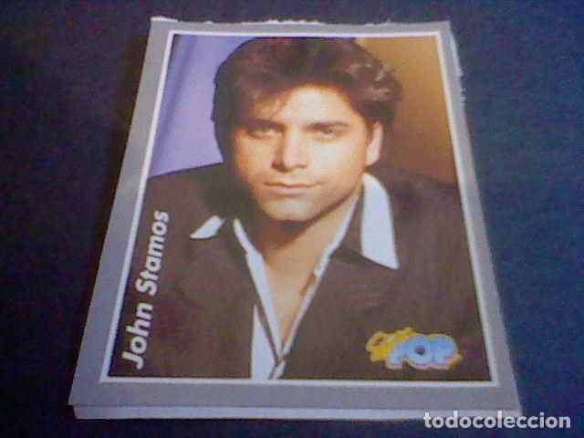 Pegatinas de colecci&oacute;n: PEGATINA JOHN STAMOS  REVISTA SUPER POP