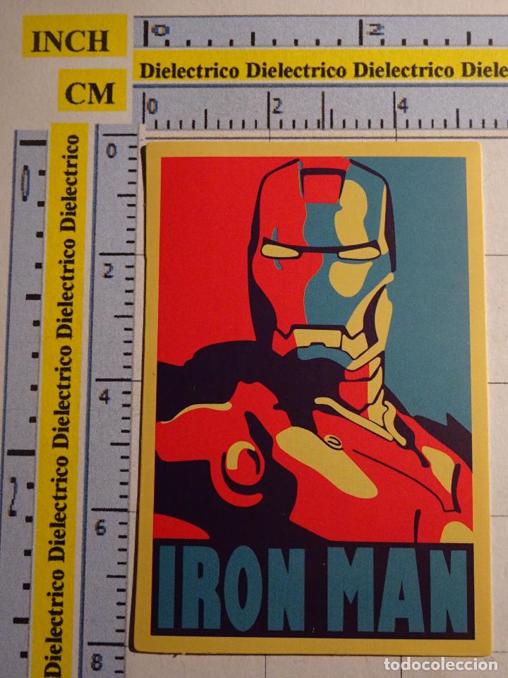 Pegatinas de colecci&oacute;n: PEGATINA SUPERHEROE IRONMAN. - Foto 1