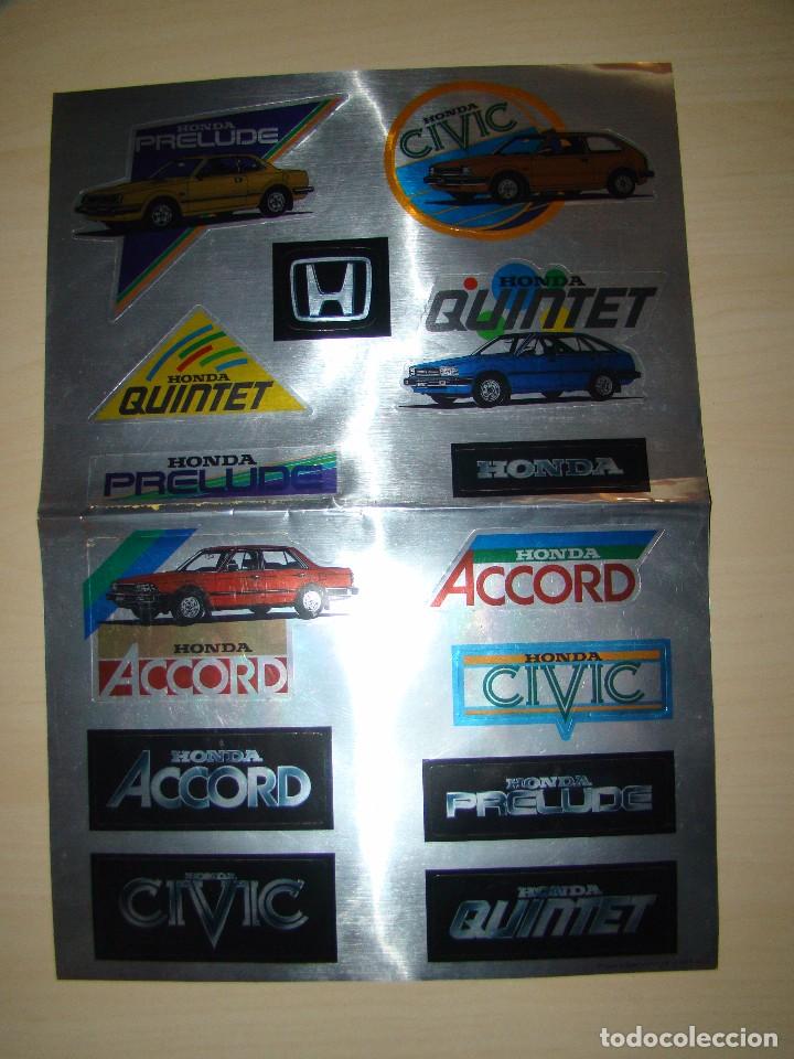 Pegatinas de colecci&oacute;n: ANTIGUAS PEGATINAS Coches HONDA