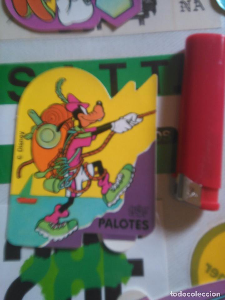 Autocollants de collection: referencia album numero 1 - antigua pegatina - palotes disney cheiw junior con trasera googy sport