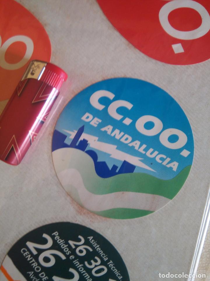 Pegatinas de colecci&oacute;n: referencia album numero 1 - antigua pegatina - politica ccoo cc.oo. comisiones obreras andalucia