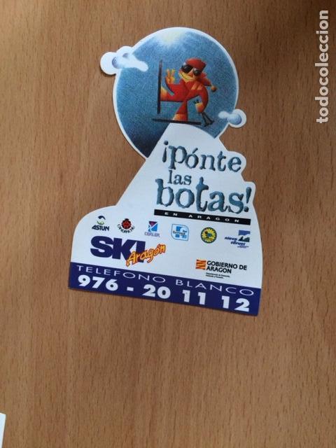 Pegatinas de colecci&oacute;n: Ponte las botas SKI ARAGON - Foto 1