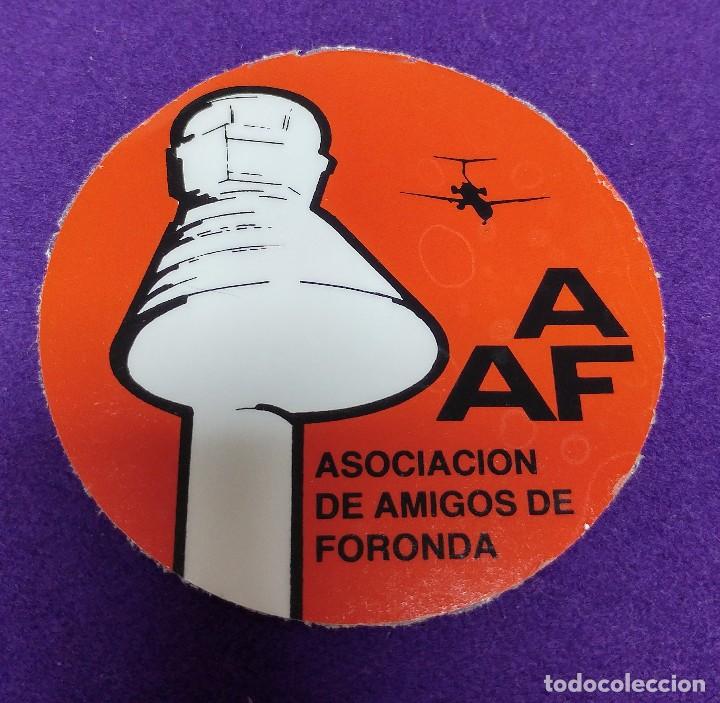 Collection stickers: ANTIGUA PEGATINA VASCA. AEROPUERTO DE FORONDA. VITORIA GASTEIZ. PAIS VASCO. EUSKADI. AVIACI&Oacute;N