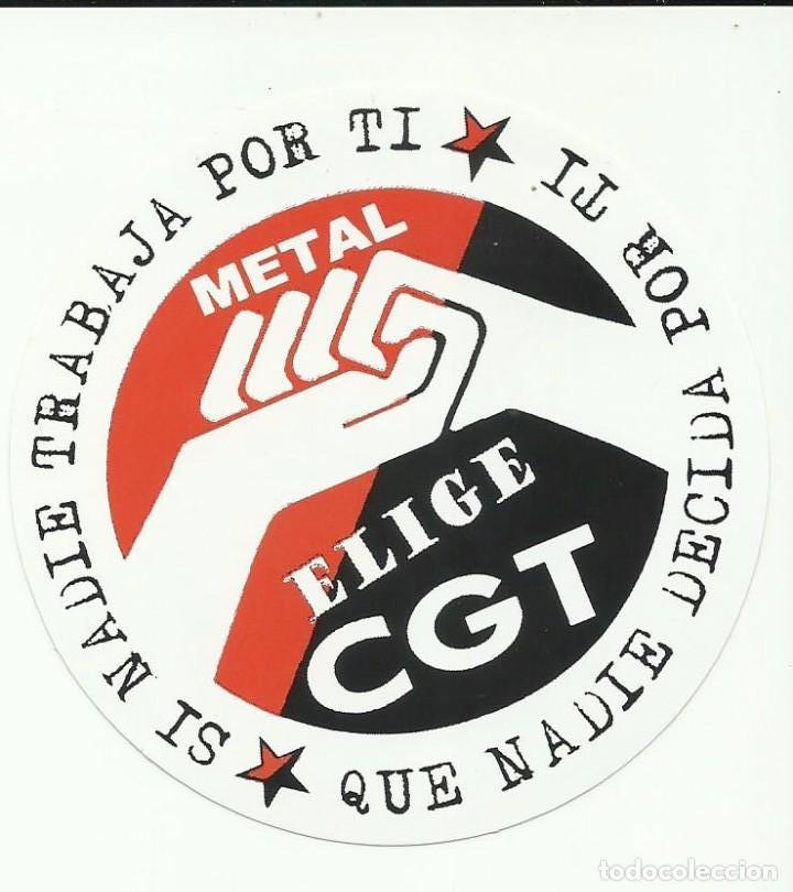 Pegatinas de colecci&oacute;n: Pegatina Politica CGT