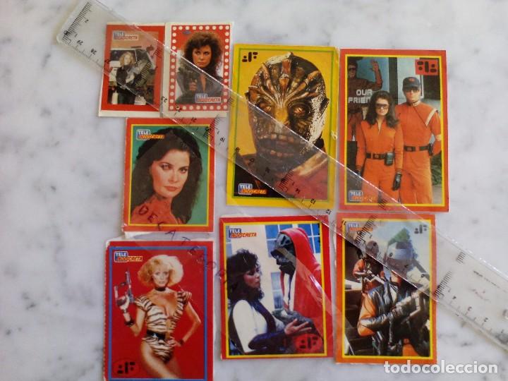 Pegatinas de colecci&oacute;n: 8 pegatinas - variadas - tele indiscreta - nunca pegadas - - Foto 1