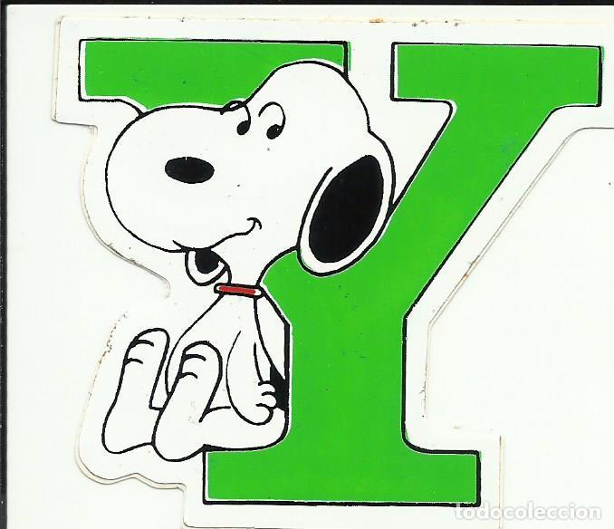 Pegatinas de colecci&oacute;n: Pegatina de Snoopy