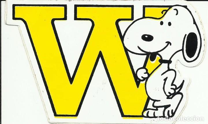 Pegatinas de colecci&oacute;n: Pegatina de Snoopy