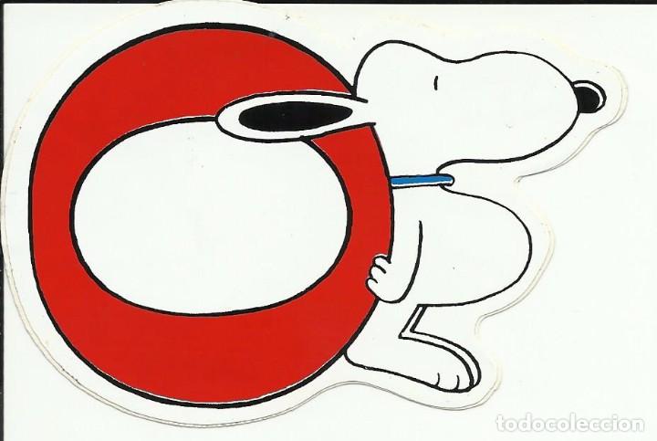Pegatinas de colecci&oacute;n: Pegatina de Snoopy