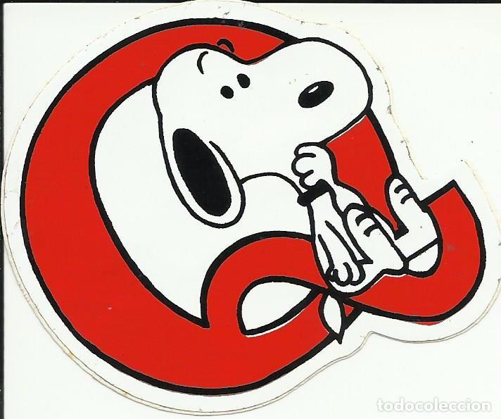 Pegatinas de colecci&oacute;n: Pegatina de Snoopy