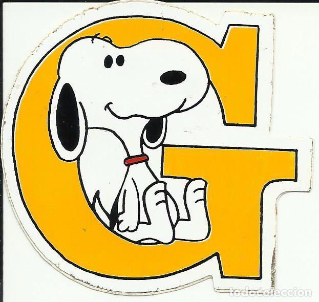 Pegatinas de colecci&oacute;n: Pegatina de Snoopy