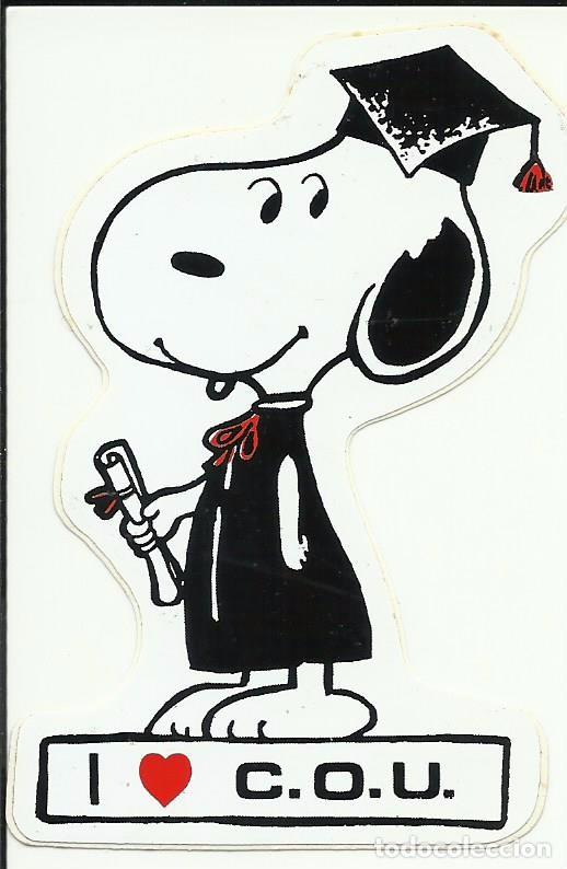 Pegatinas de colecci&oacute;n: Pegatina de Snoopy