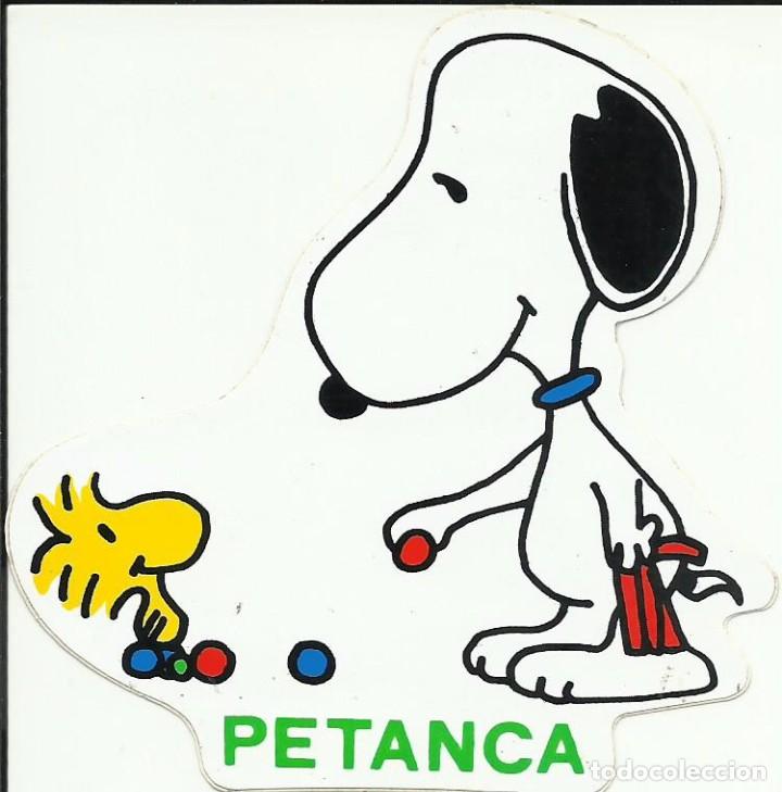 Pegatinas de colecci&oacute;n: Pegatina de Snoopy