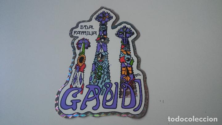 Pegatinas de colecci&oacute;n: pegatina adhesivo sticker gaud&iacute; sagrada familia barcelona modernismo modernisme