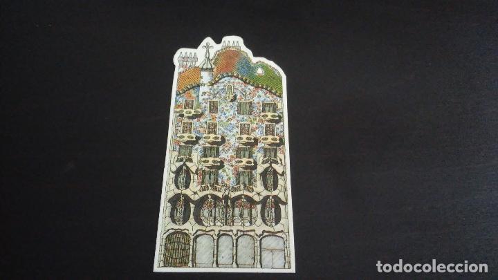 Pegatinas de colecci&oacute;n: pegatina adhesivo comercial casa batll&oacute; antoni gaud&iacute; barcelona modernisme modernismo adhesiu