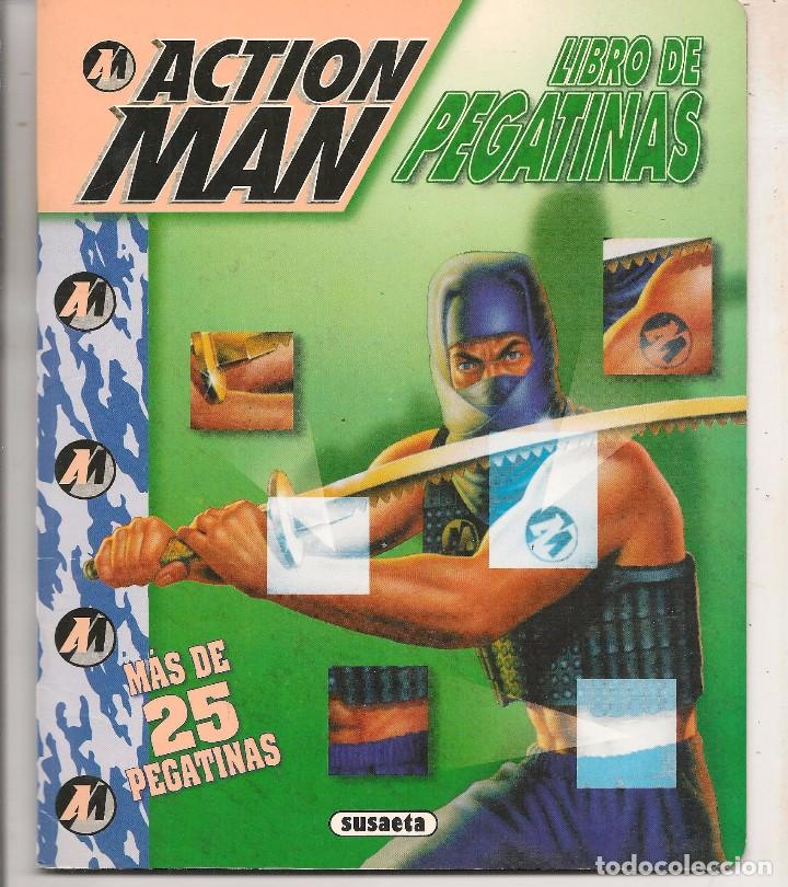 Pegatinas de colecci&oacute;n: ACTION MAN. LIBRO DE PEGATINAS. MAS DE 25 PEGATINAS. SUSAETA. (P/D80)