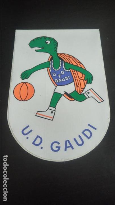 Pegatinas de colecci&oacute;n: pegatina union deportiva gaud&iacute; deportes baloncesto basquet tortuga