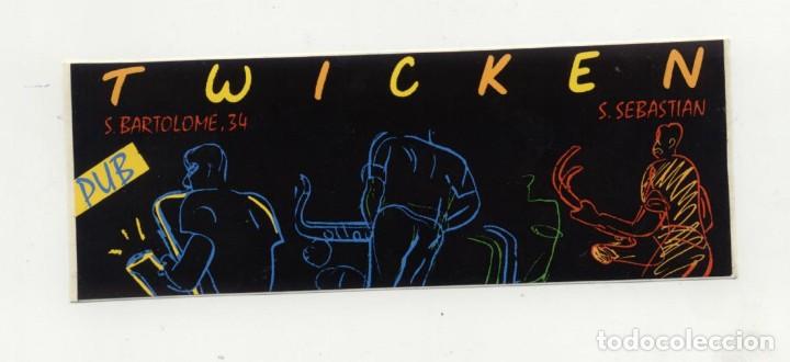 Sammlung von Aufklebern: Antigua pegatina Twicken Pub San Sebasti&aacute;n San Bartolomm&eacute;, 34