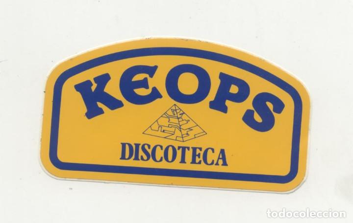 Sammlung von Aufklebern: Antigua pegatina Discoteca Keops  San Sebasti&aacute;n