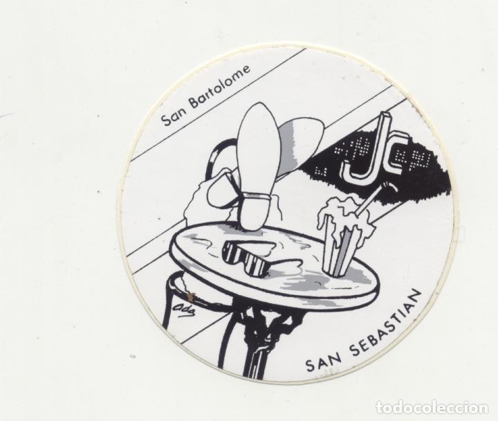 Sammlung von Aufklebern: Antigua pegatina Pub J&C  San sebasti&aacute;n